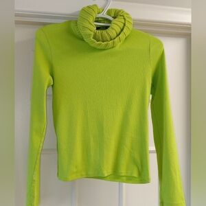 Marc Cain Cotton-Lycra Blend Turtleneck